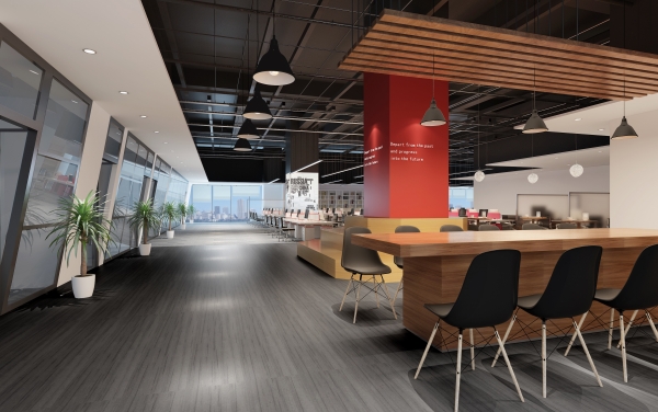 盤點那些物流運輸公司辦公室裝修設計案例